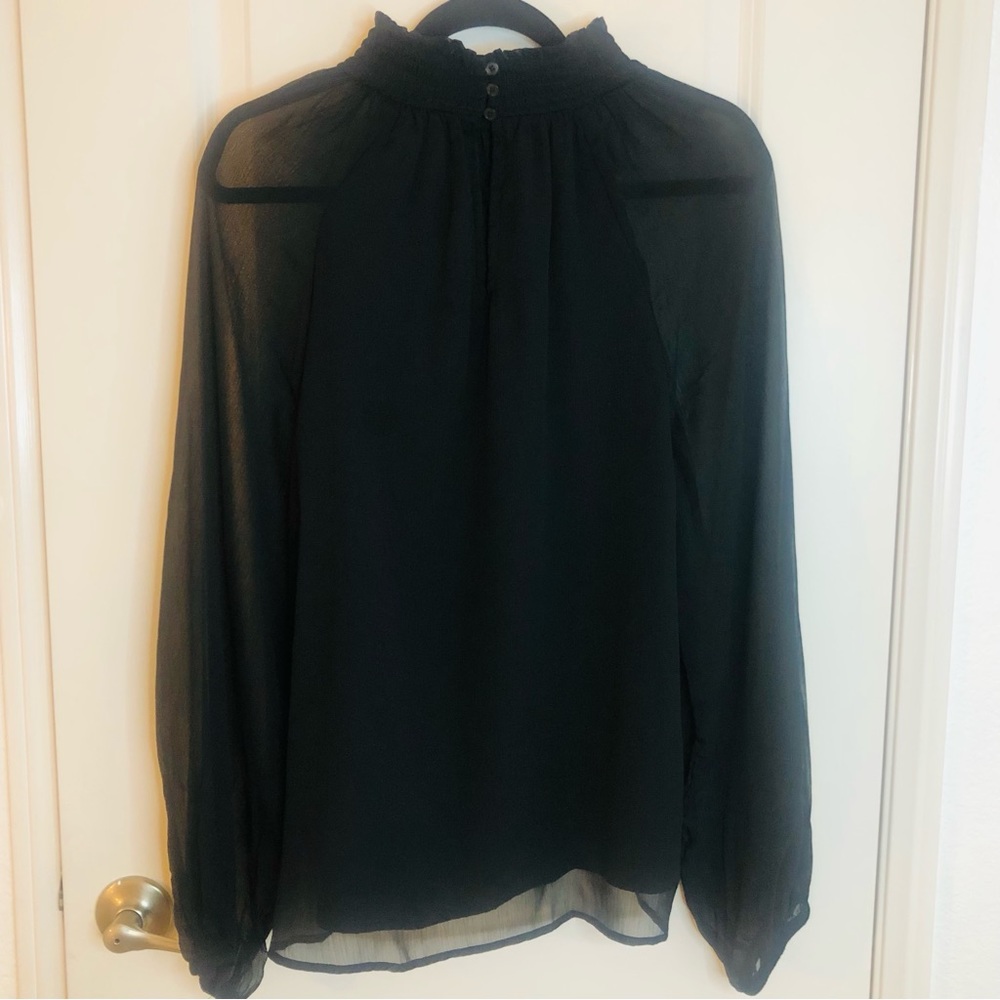 NWT Joie Limited Edition Ladies Long Sleeve Smocked Blouse. MRSP $278.00 - Picture 11 of 16